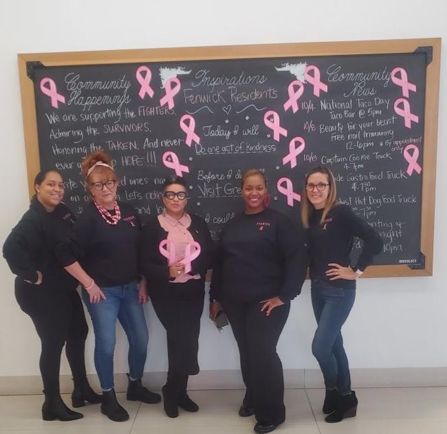 Fairfield Associates celebrating Breast Cancer Awareness Month